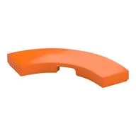 Tile 3 x 3 Curved, Macaroni