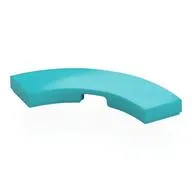 Tile 3 x 3 Curved, Macaroni
