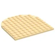 Plate 10 x 10 with Rounded End