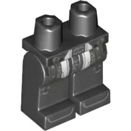 Hips and Black Legs with White Armor Print