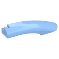 Brick Round, Curved 10 x 2 x 2 with Rounded End Right