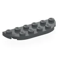 Plate Round Corners 2 x 6 Double