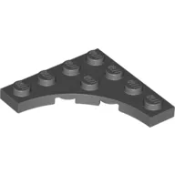 Plate Special 4 x 4 with 3 x 3 Quarter Round Cutout