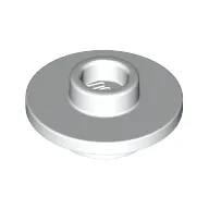 Equipment Cup / Teacup Saucer with Recessed Stud on Top [PLAIN]