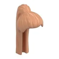 Hair Ponytail Long Straight with Tie