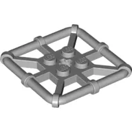 Plate Special 2 x 2 with Bar Frame Square