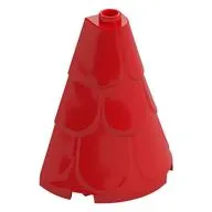 Tower Roof 2 x 4 x 4 Half Cone Shaped with Roof Tiles