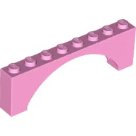 Brick Arch 1 x 8 x 2 Raised