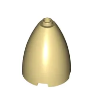 Cone 3 x 3 x 3 (Elliptic Paraboloid) with Internal Axle Hole
