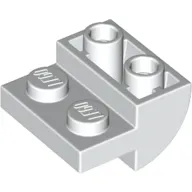 Slope Curved 2 x 2 Inverted with 1 x 2 Cutouts