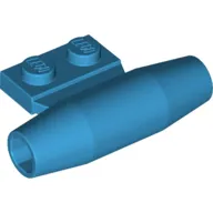 Engine, Smooth Small, 1 x 2 Side Plate with Axle Holders and Slot