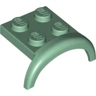 Wheel Arch, Mudguard 2 x 3 x 1 1/3 with 2 x 2 Plate