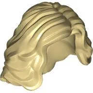 Hair Mid-length with Side Part, Wavy