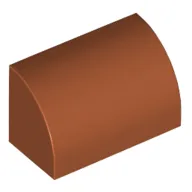 Brick Curved 1 x 2 x 1 No Studs