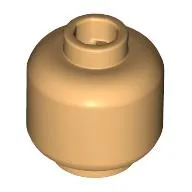 Minifig Head [Plain] [Hollow Stud]