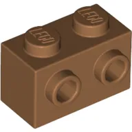 Brick Special 1 x 2 with 2 Studs on 1 Side