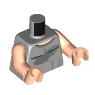 Torso, Shirt with Swear Stain print, Light Nougat Arms and Hands