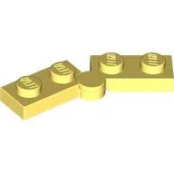 Hinge Plate 1 x 4 Swivel Top / Base - Hollow Clip [Complete Assembly]