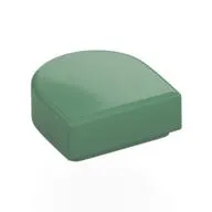 Tile Round 1 x 1 Half Circle