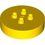 Duplo Brick Round 4 x 4 with 4 Studs