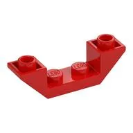 Slope Inverted 45° 4 x 1 Double with 1 x 2 Recessed