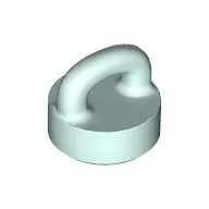 Tile Round 1 x 1 Special with Clip-Bar