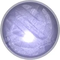 Sphere with Opal Trans-Clear Core