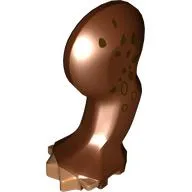 Animal Body Part, Dinosaur, Ankylosaurus Leg, Left, Front, with Pin, Nougat Nails and Dark Brown Patches Print