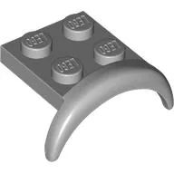 Wheel Arch, Mudguard 2 x 3 x 1 1/3 with 2 x 2 Plate