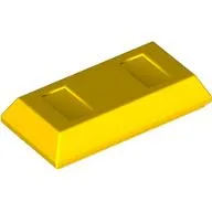 Tile Special 1 x 2 with Sloped Walls AKA Money / Gold Bar [Ingot]