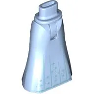 Minidoll Hips and Full Length Skirt with Silver Stars print