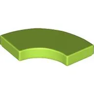 Tile 2 x 2 Curved, Macaroni