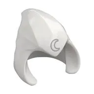 Hood / Cowl Pointed with Silver Crescent Moon Print