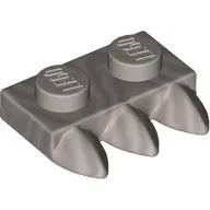 Plate Special 1 x 2 with Three Teeth [Tri-Tooth]