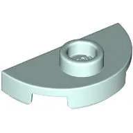 Plate Round 1 x 2 Half Circle with Stud (Jumper)