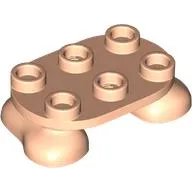 Feet, 2 x 3 x 2/3 with 6 Studs on Top