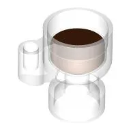 Equipment Stein/Cup with Reddish Brown Drink Pattern