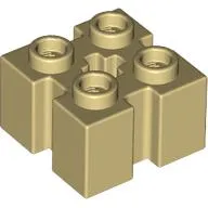 Brick Special 2 x 2 with Grooves and Axle Hole