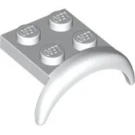 Wheel Arch, Mudguard 2 x 3 x 1 1/3 with 2 x 2 Plate