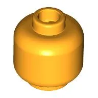 Minifig Head [Plain] [Vented Stud - 2 Holes]