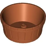 Barrel Half Large with Axle Hole