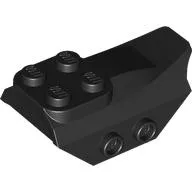 Brick Special 2 x 5 with Slope, Studs on Side