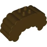 Duplo Brick, Hair, 2 x 2 Top Studs, Rounded