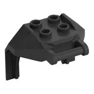 Plate Special, 2 x 2 Studs and Handle, Closed Ends (Mech Chest Plate / Armor)