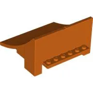 Slope Curved 8 x 8 x 4, Ramp