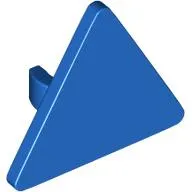 Road Sign Clip-on 2.2 x 2.667 Triangular with Open O Clip