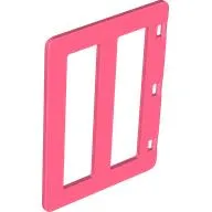 Duplo Door with Two Long Window Panes