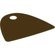 Neckwear Cape, Short, One Top Hole, Rounded Corners