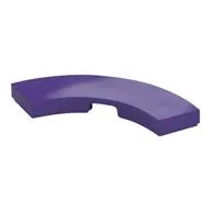 Tile 3 x 3 Curved, Macaroni
