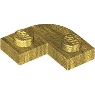 Plate Round Corner 2 x 2 with 1 x 1 Cutout